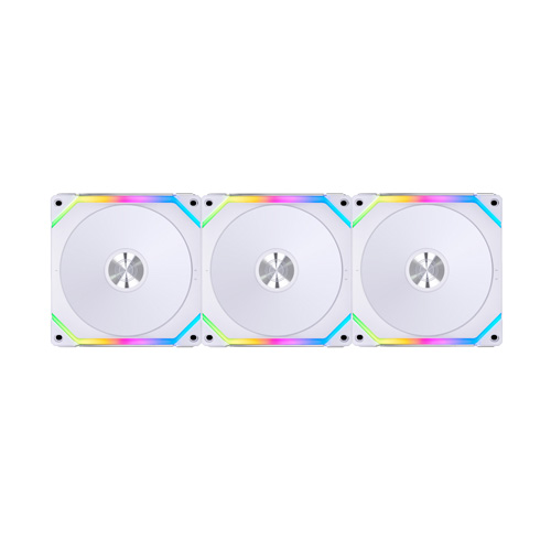 فن کیس لیان لی مدل UNI FAN SL120 V2 White • بسته 3 عددی