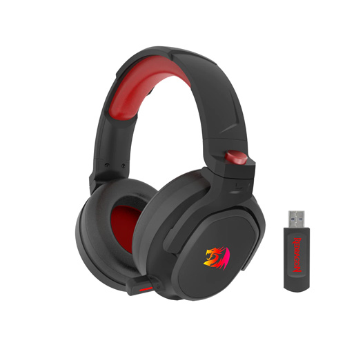 هدست گیمینگ بی‌سیم ردراگون مدل HADES H838