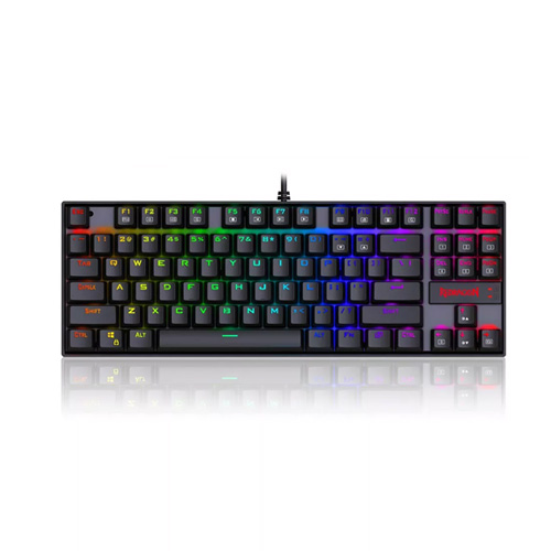 صفحه کلید باسیم ردراگون مدل KUMARA K552RGB-2 RGB • سوئیچ آبی
