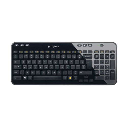صفحه کلید بی‌ سیم لاجیتک مدل K360 با حروف فارسی