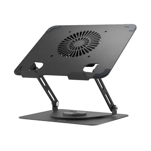 کول پد و پایه نگهدارنده چرخشی لپ تاپ گرین لاین مدل GNAD360STDBK