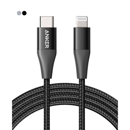 کابل شارژ انکر USB-C به Lightning مدل PowerLine+ II A8652