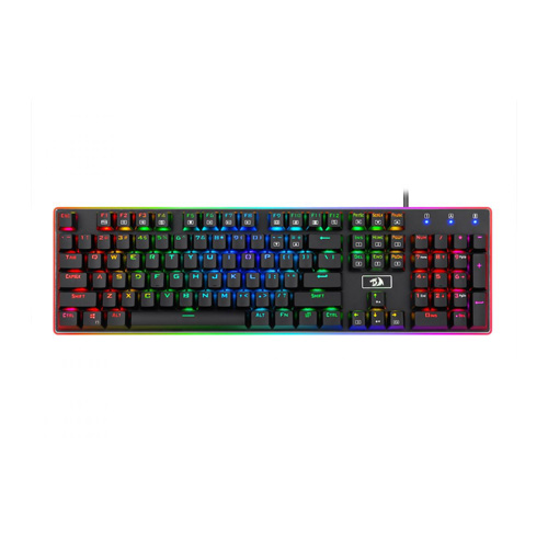 صفحه کلید باسیم ردراگون مدل RATRI K595RGB • سوئیچ آبی