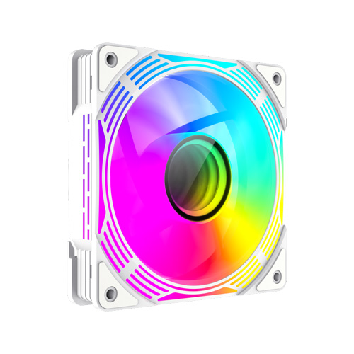 فن کیس گیم مکس مدل FN12A-C8I-R White