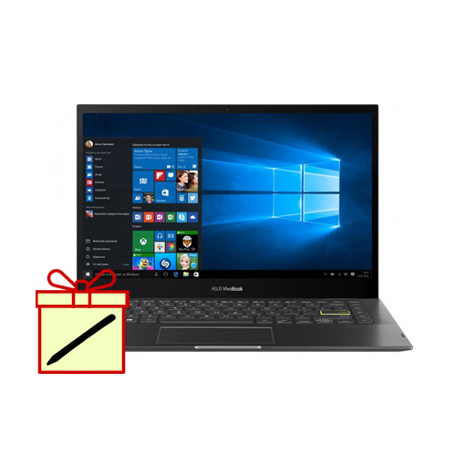 لپ تاپ 14.0 اینچ ایسوس مدل Vivobook Flip 14 TP470EZ-EC129W