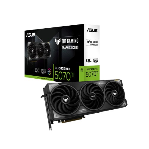 کارت گرافیک ایسوس مدل TUF Gaming GeForce RTX 5070 Ti 16GB GDDR7 OC Edition