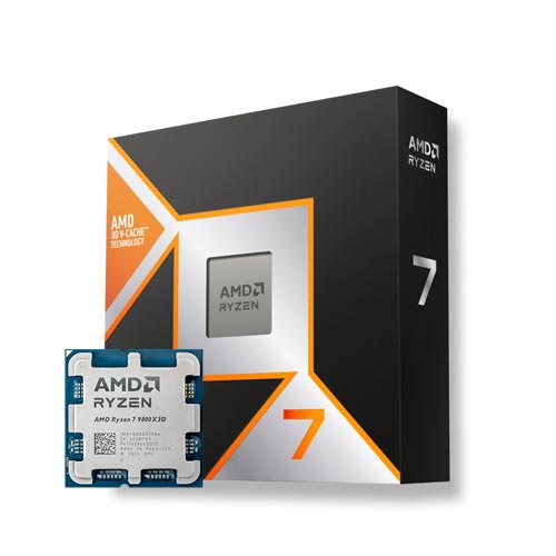 پردازنده دسکتاپ AMD مدل AMD Ryzen 7 9800X3D • همراه با جعبه