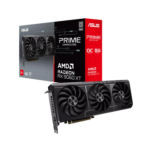 کارت گرافیک ایسوس مدل Prime Radeon RX 9060 XT 8GB GDDR6 OC Edition