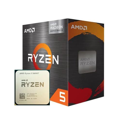 پردازنده دسکتاپ AMD مدل AMD Ryzen 5 5600GT • همراه با جعبه و خنک کننده