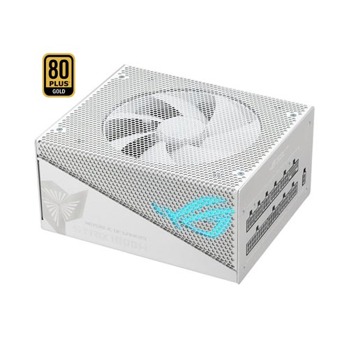 منبع تغذیه ایسوس مدل ROG STRIX 1000W Gold Aura White Edition